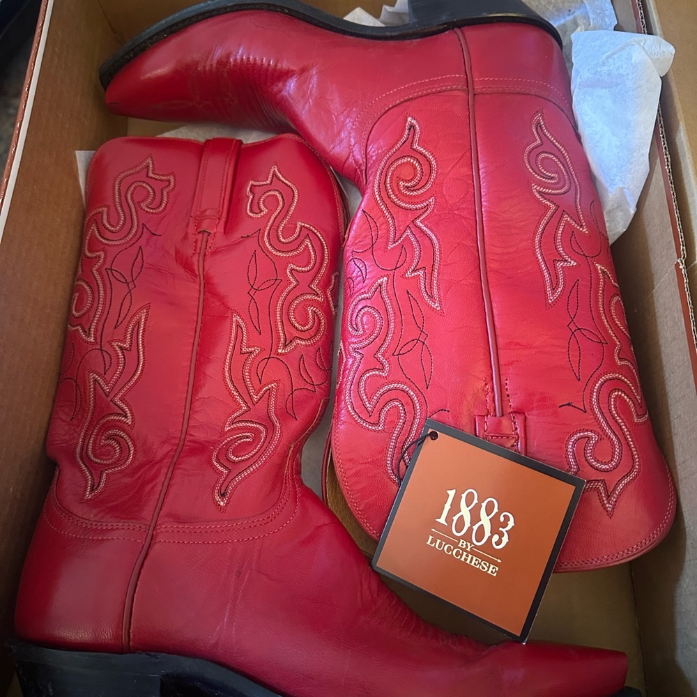 Lucchese 1883 Heeled Boots
